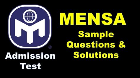 is the mensa test hard|mensa admissions test reviews.